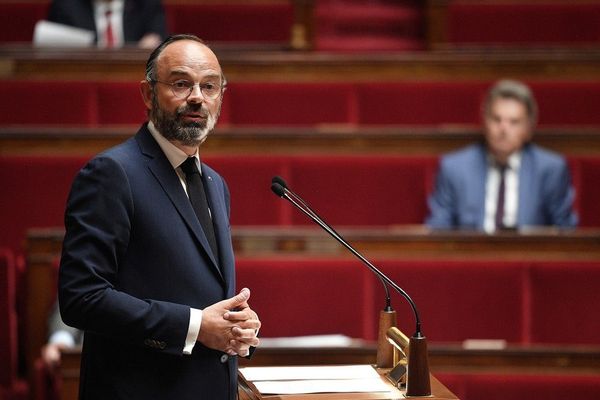 Edouard Philippe s'est exprimé devant les députés de l'Assemblée nationale mardi 28 avril.