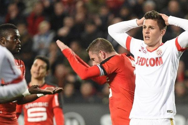 L'As Monaco a concédé un match nul à Rennes.