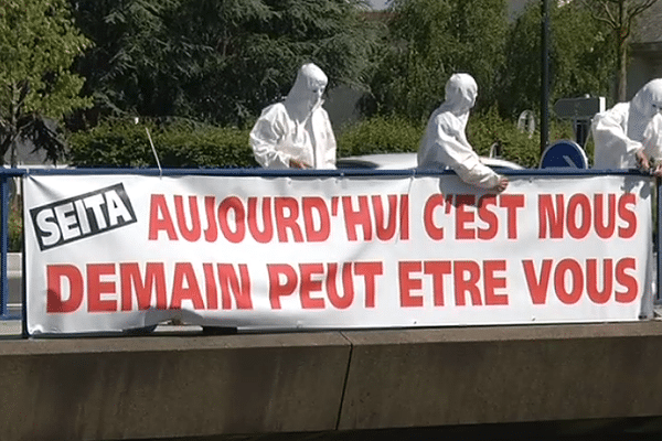 Ici, à proximité du stade de la Beaujoire à Nantes