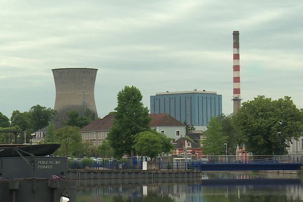 Lucy, la centrale électrique désaffectée de Montceau-les-Mines.