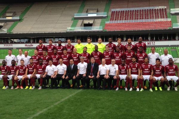 Le FC Metz 2015-2016.