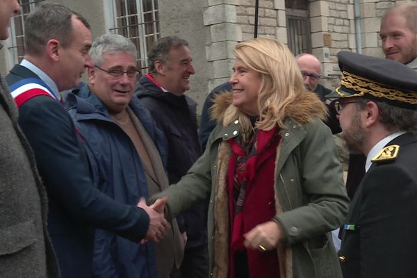 La ministre déléguée à la ruralité et aux collectivités territoriales, Dominique Faure, était en déplacement officiel en Corrèze, ce 21 décembre.