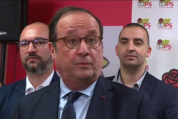 François Hollande à Dijon le 19 juin
