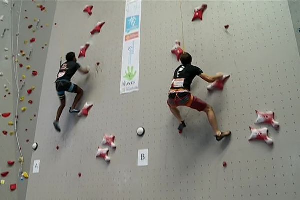 Le gymnase des Quéfets à Tournefeuille accueillait ce week-end une épreuve des championnats de France de combiné olympique.