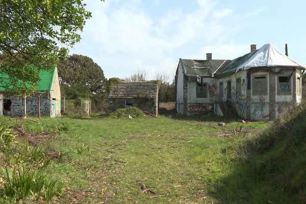 Le site de l'ancien sémpahore du Pouldu à Guidel choisi par la Mission patrimoine