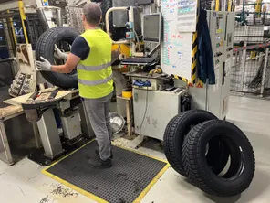 L'usine Michelin de Cholet, le 30 août 2024