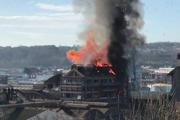 Le 17 février 2018, l'explosion dans l'usine a été entendue jusque dans le centre-ville de Dieppe.