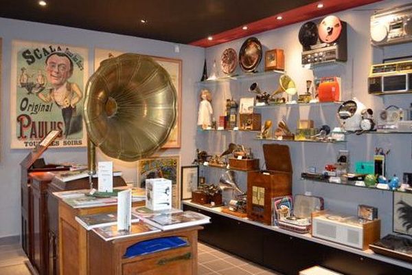 Le musée du phonographe, à Paris, dans le 9ème arrondissement.