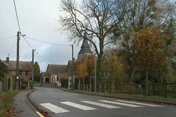 Le village de Surtauville près de Louviers