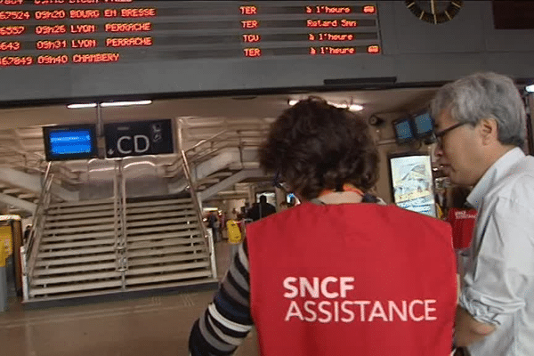 Ce mardi matin, en gare de Lyon Part-Dieu - 7/6/16