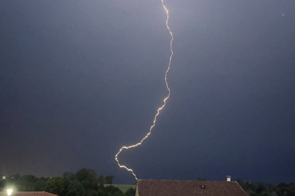 Les trois départements limousins sont placés en alerte orange, pour des orages et des pluies potentiellement violents. (Illustration)