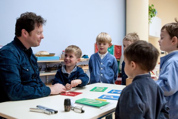 Le film "Le maître est l'enfant" a été tourné dans l'école Jeanne d'Arc de Roubaix.