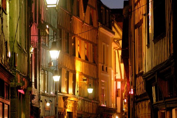 Photo d'illustration - Rouen de nuit