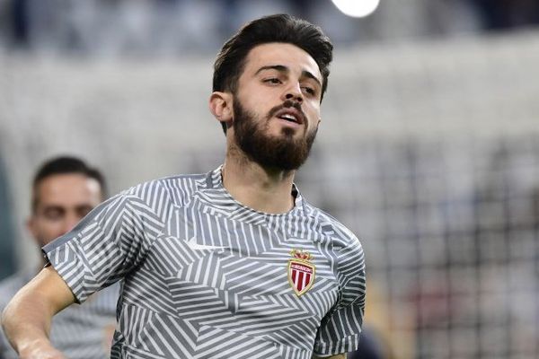 Le portugais Bernardo silva sous les couleurs de l'AS Monaco lors du match de ligue des champions contre la Juventus.