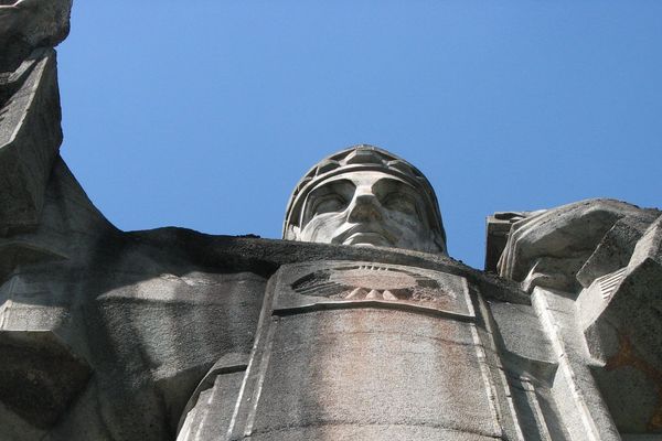 Le Christ-Roi des Houches, en Haute-Savoie, a été inscrit au titre des monuments historiques.