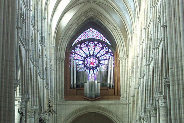 L'orgue de la cathédrale de Soissons doit être restauré après le passage de ma tempête Egon en 2017.