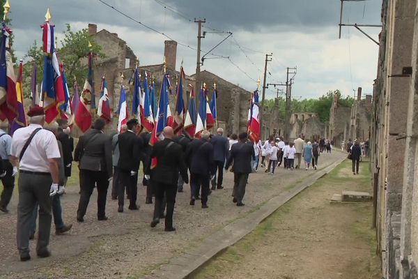 79èmes commémorations du massacre d’Oradour-sur-Glane, les premières sans Robert Hébras