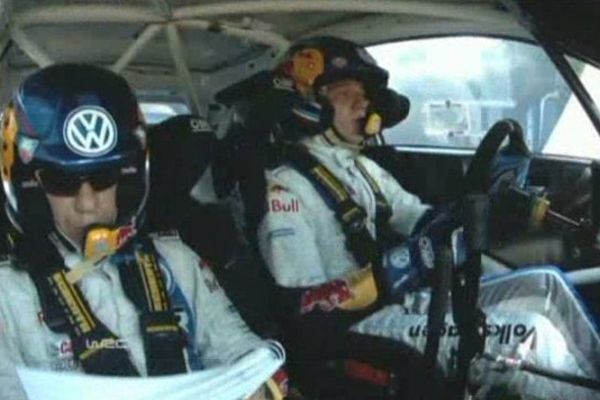 Sébastien Ogier au volant de son bolide