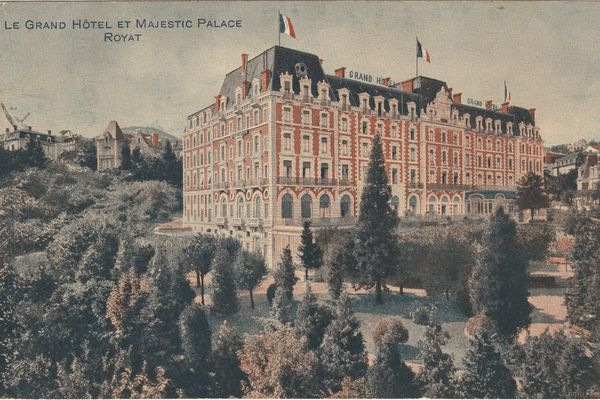 Le Grand-Hôtel - Majestic Palace de Royat, près de Clermont-Ferrand, est classé monument historique depuis mai 2021.