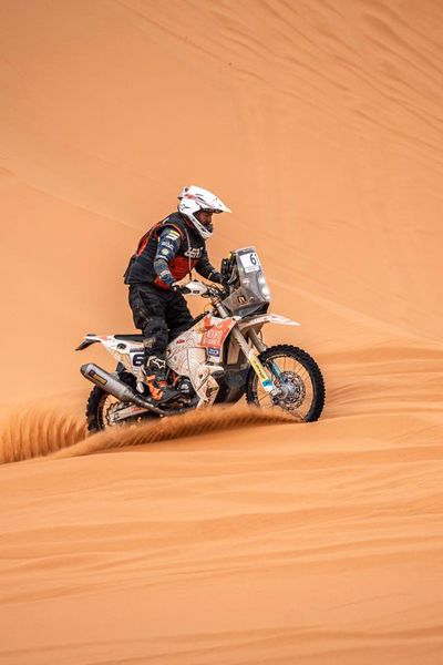 Le pilote argentanais Jim Moisa s'apprête à prendre le départ de son tout premier Dakar.