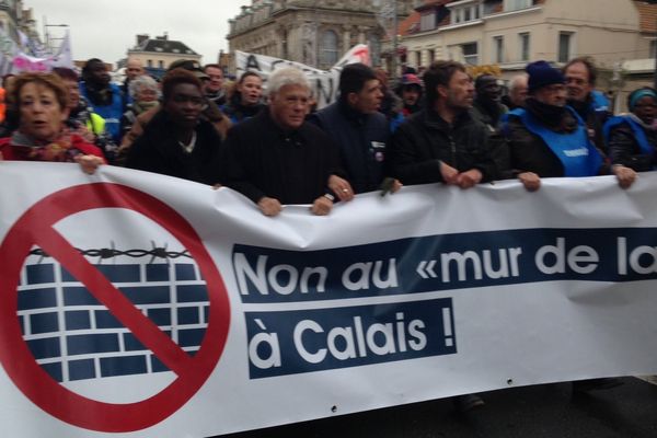 Ce jeudi matin à Calais. 