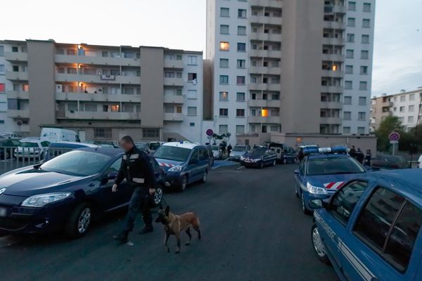 Un important dispositif policier était déployé ce mardi soir dans le quartier Sainte-Musse à Toulon - Archives.