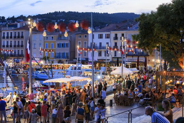 Le port de La Ciotat, juillet 2023.