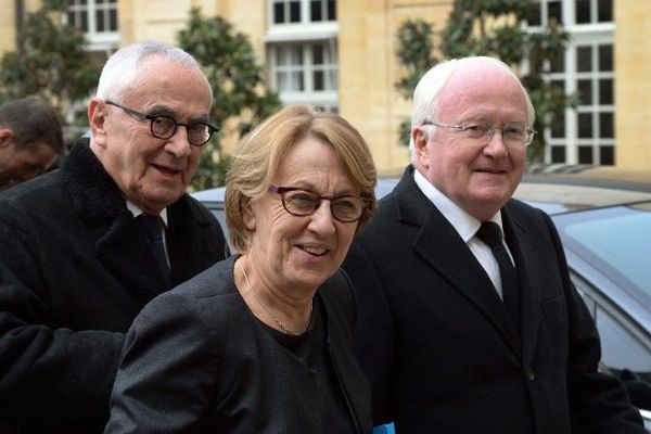 Marylise Lebranchu, ministre de la décentralisation et Michel Vauzelle, président de la région PACA encore pour quelques mois car il ne se représente pas. 