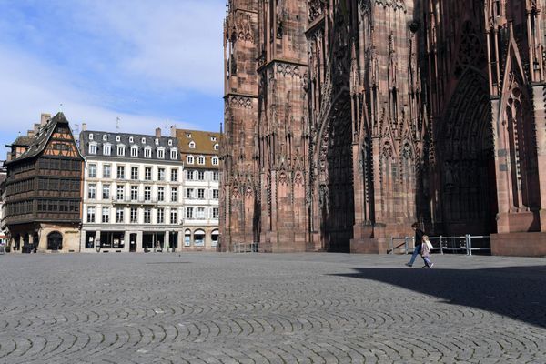 Le centre-ville de Strasbourg désert lors du premier confinement en mars 2020, voila le genre de photo recherchée par le musée de Lörrach.