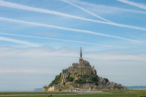 Le Mont-Saint-Michel bénéficiera d'un ciel clair tout au long de ce DIMANCHE.