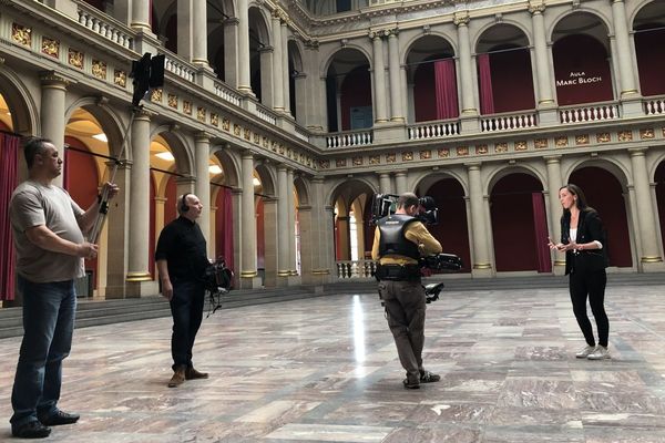 "Enquêtes de région" s'installe à l'université de Strasbourg pour parler orientation