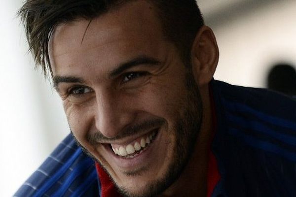 Sourire de rigueur pour Sofiane Guitoune, sélectionné chez les Bleus pour préparer la Coupe du Monde