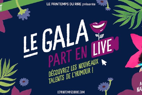 L'affiche découverte des jeunes talents du Printemps du Rire.