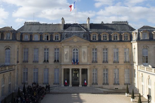 Le palais de l'Elysée.