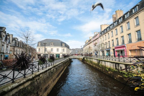 Le Steir est le principal affluent de l'Odet, qu'il rejoint à Quimper