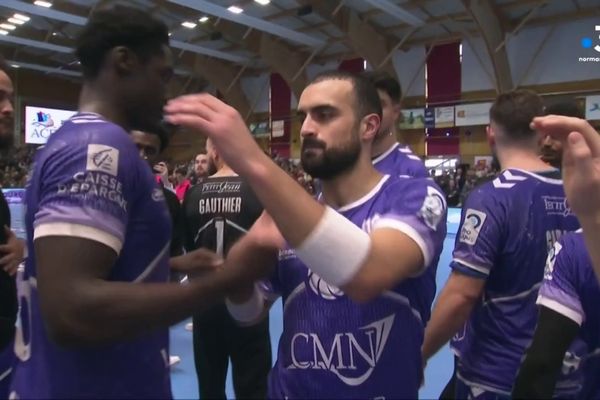 Handball Proligue : victoire de la JS Cherbourg face aux vikings de Caen 27-24