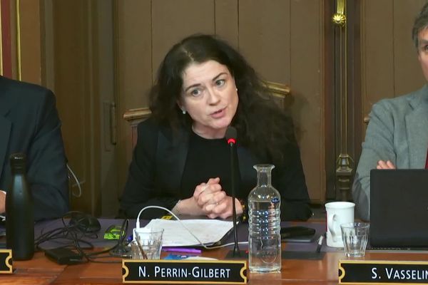 L'adjointe à la culture du maire de Lyon, Nathalie Perrin Gilbert, a exprimé son "profond désaccord" avec la ligne de la majorité écologiste en conseil municipal, jeudi 21 mars.