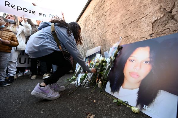 Une marche blanche en hommage à Dinah a été organisée le 24 octobre à Mulhouse.