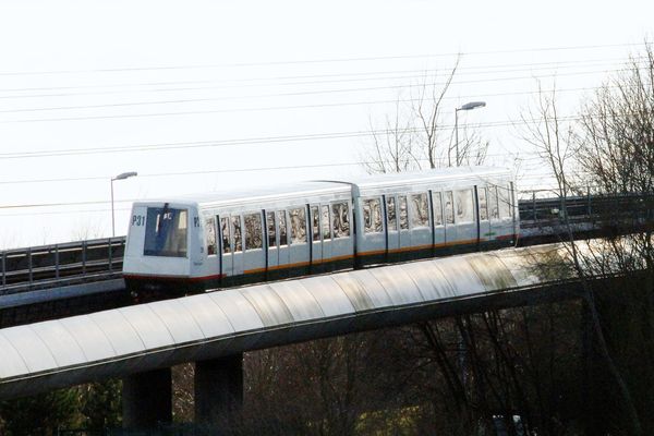 Le métro lillois. 