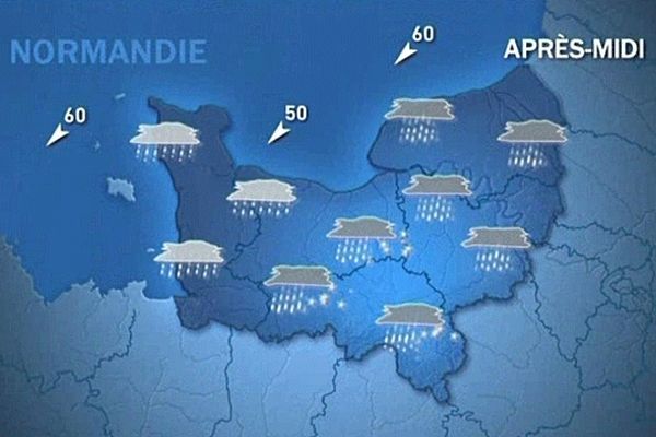 Les prévisions de Météo-france pour la journée de vendredi