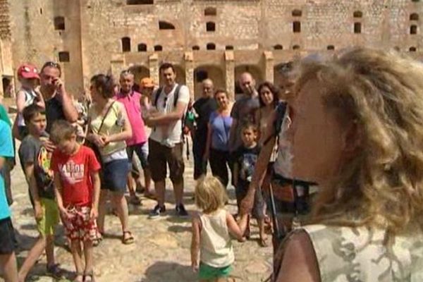 30% de visiteurs supplémentaires en juillet pour le château de Salses.