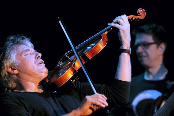 Didier Lockwood lors d'un concert en Pologne, en 2010. 