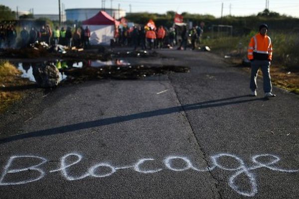 Dépôt de Donges bloqué depuis le 17 mai 2016