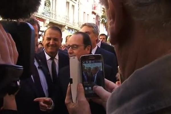 François Hollande à Sète