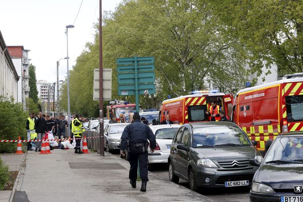 Une fusillade avait fait deux morts le 25 avril 2016 devant une école du quartier Teisseire à Grenoble. (Archives)