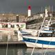Bateaux de pêche dans le port de la Cotinière