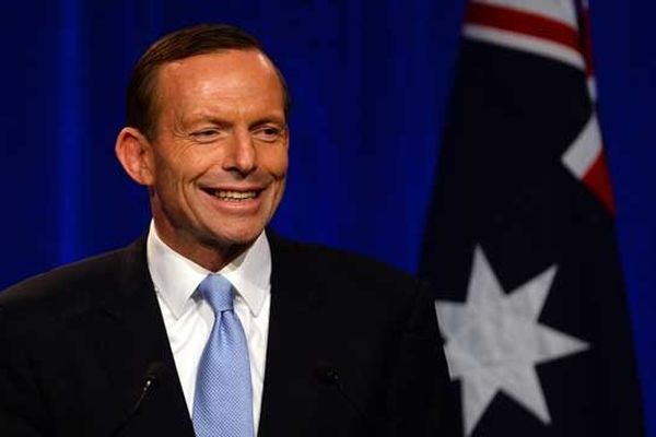 Tony Abbott, Premier Ministre australien.