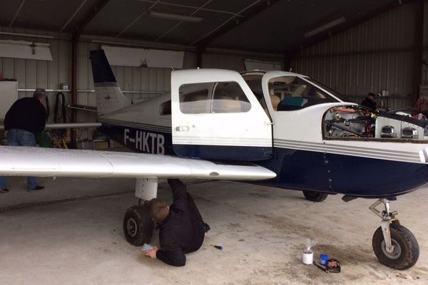 Le piper PA 48 volé à Cholet en phase de vérification avant qu'il ne reparte vers le Maine-et-Loire