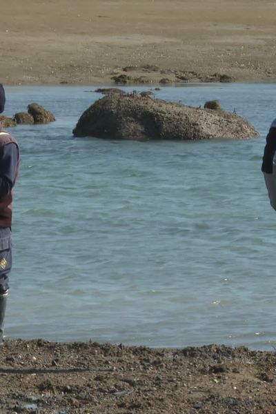 Les inspecteurs de l'OFB effectuent aussi bien des contrôles sur les plages qu'en mer, auprès des pêcheurs et des touristes pour s'assurer du respect de la biodiversité de Chausey.