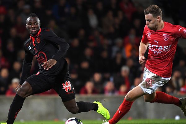 Loïck Landre a été suspendu pour trois matches.